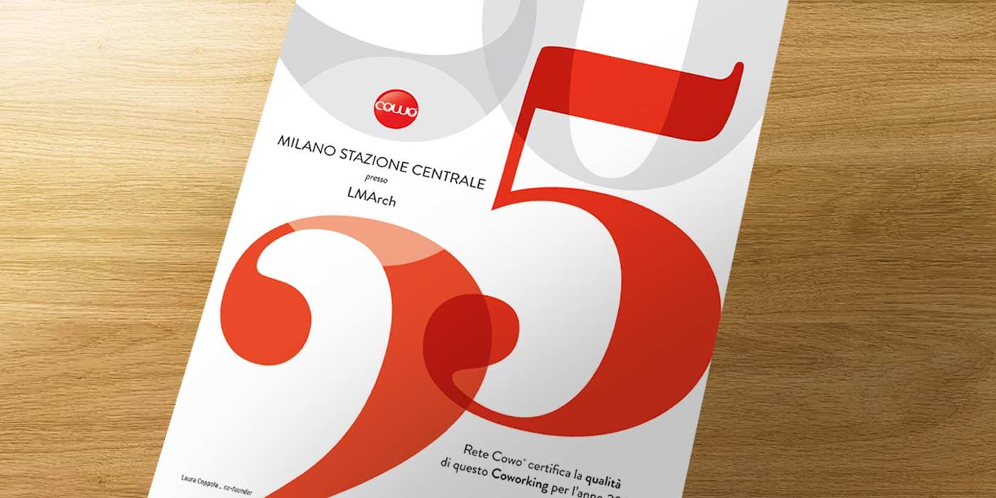 Attestato di qualità Cowo 2025