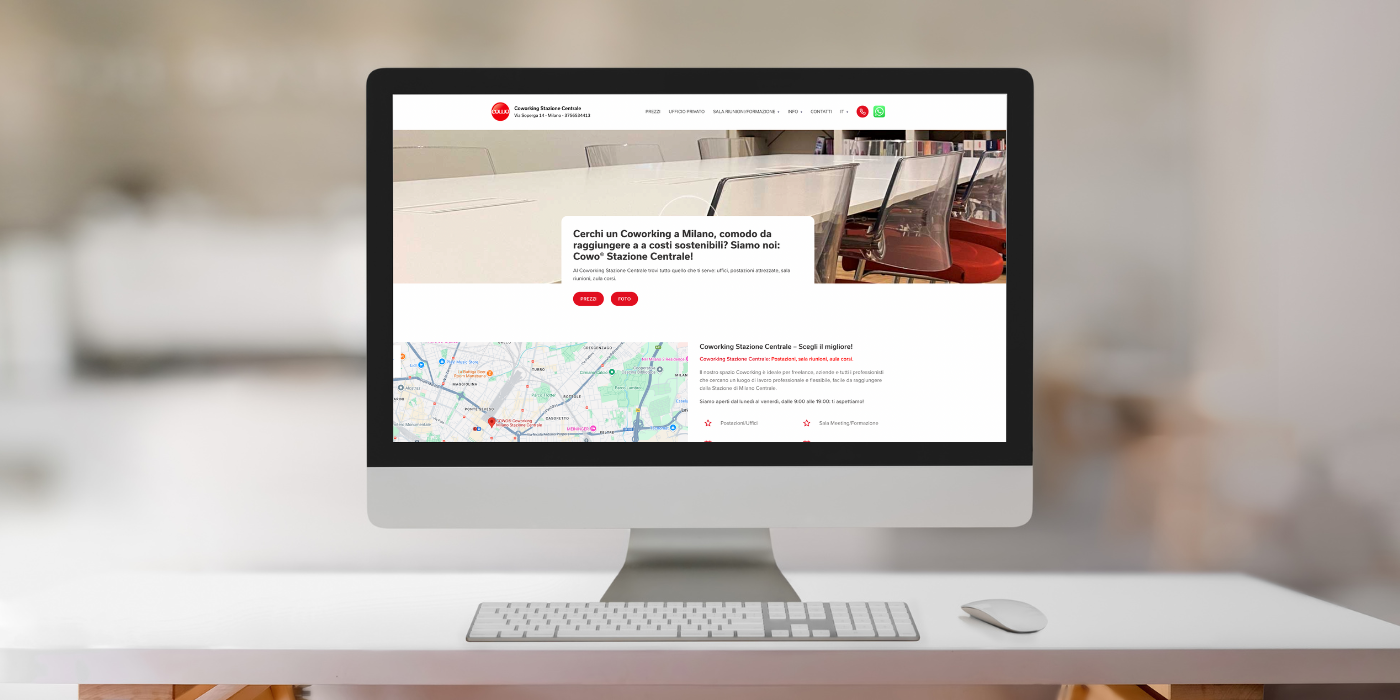 Coworking Stazione Centrale, il nostro nuovo sito!